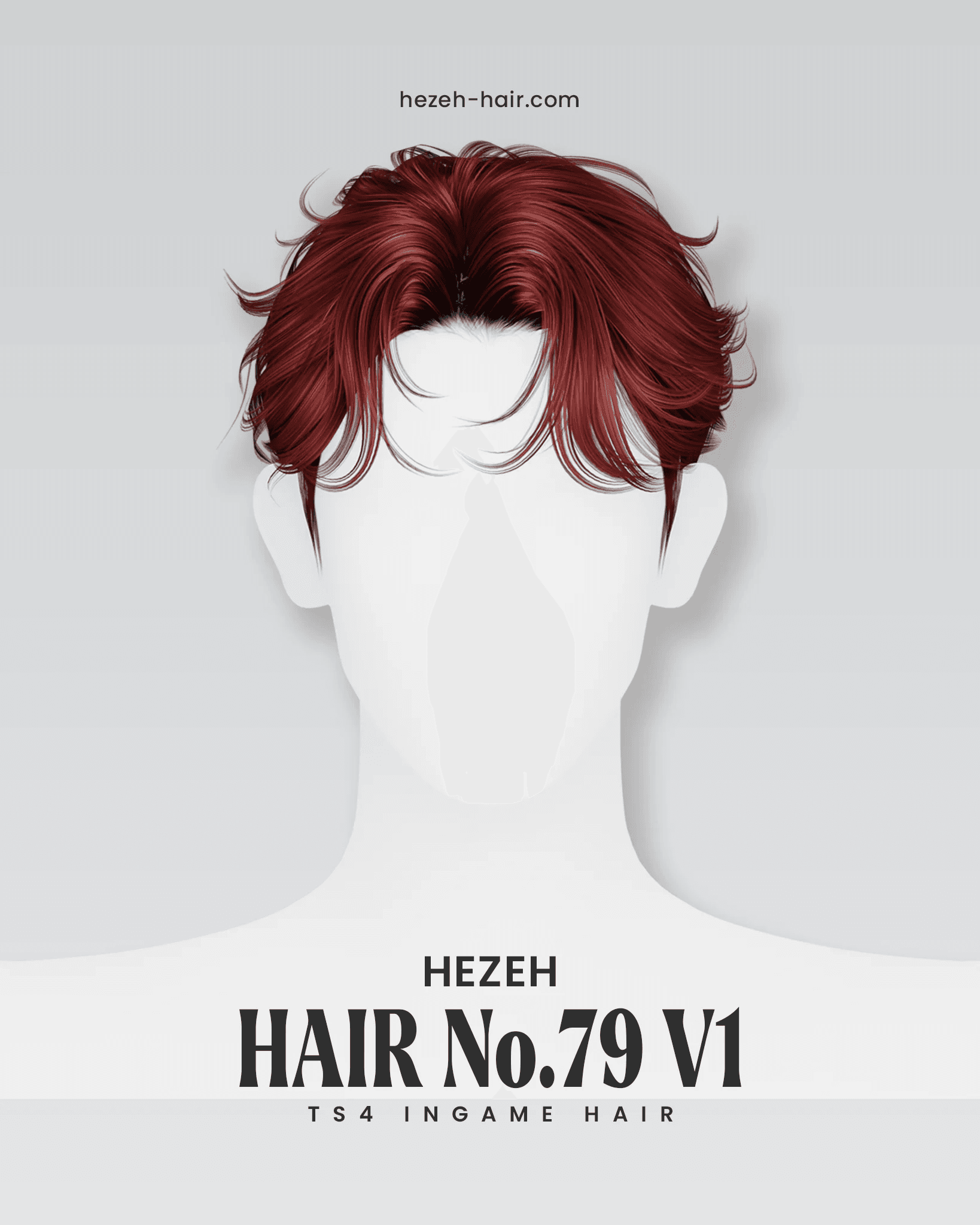 Галерея мода Прическа Hair No_79 V1 #1